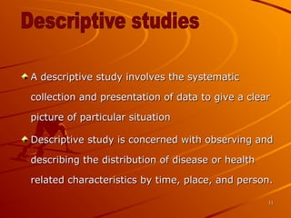 Understanding Variables and Study Designs in Research Methodology | PPT