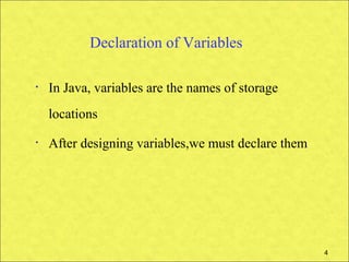 Variables 9 cm604.7 | PPT