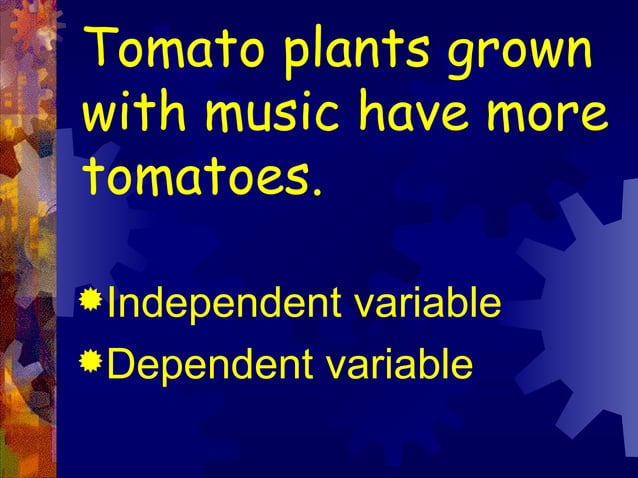 Variables And Controls Practice | PPT