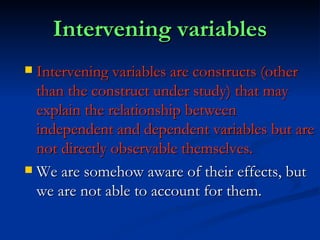 Variables And Measurement Scales | PPT
