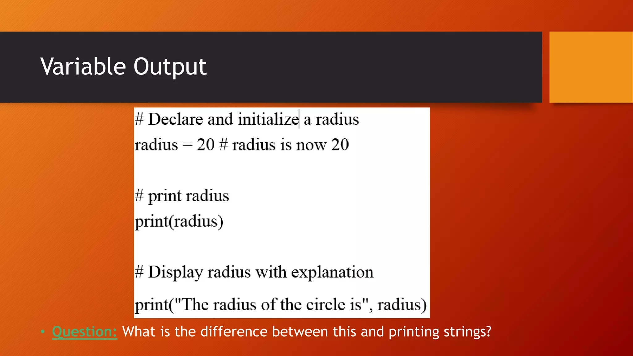 Variables and Statements | PPTX | Programming Languages | Computing