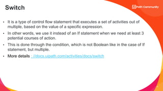 Variables Arguments and control flow_UiPath.ppt