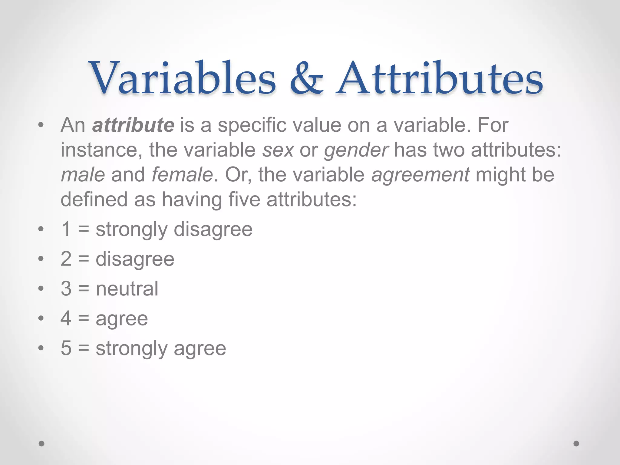 Variables & concepts | PPT | Science