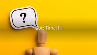 Quiz Time!!!!
 
