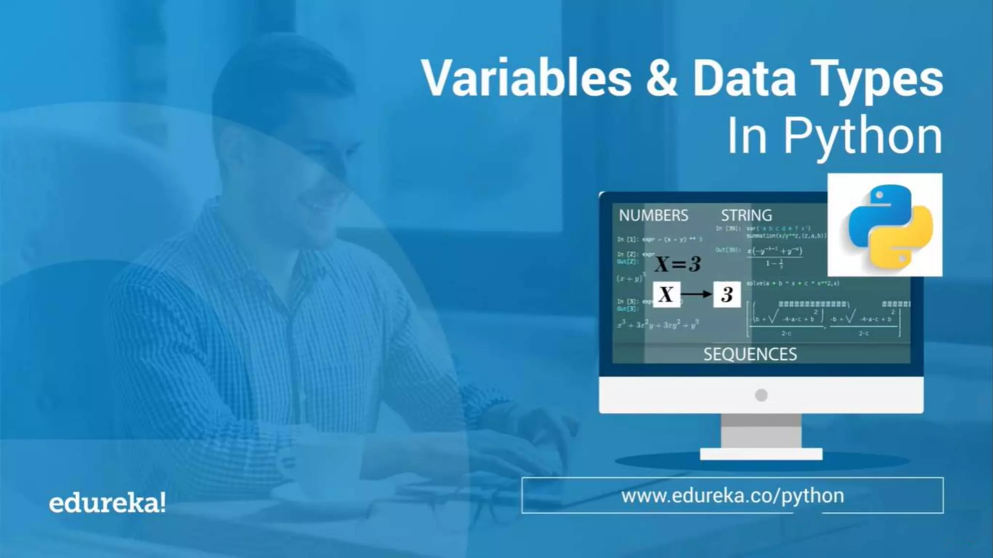Variables & Data Types In Python | Edureka | PDF