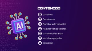 Usando Variables en Python, todo lo que debes saber | PDF