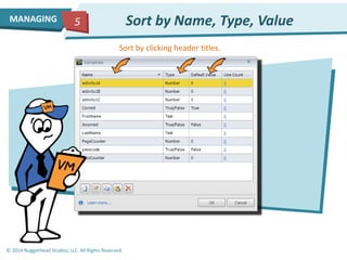 Articulate Storyline - Fundamentals of Variables | PPTX