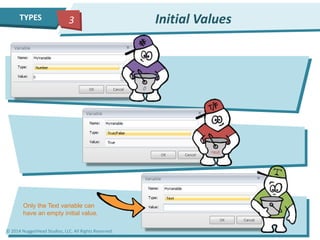 Articulate Storyline - Fundamentals of Variables | PPTX