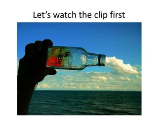 Let’s watch the clip first
 
