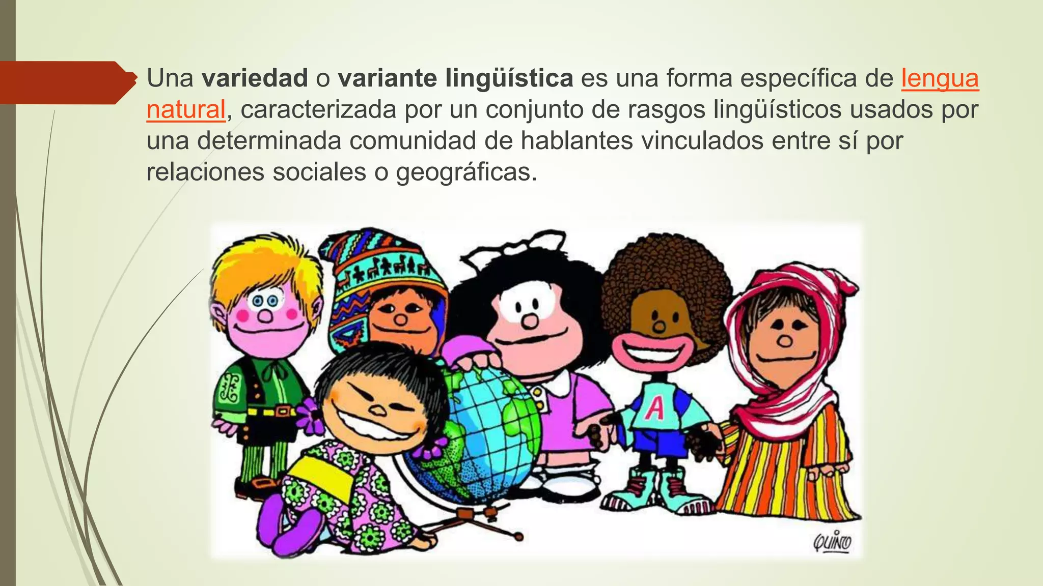 Variaciones linguisticas | PPTX