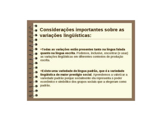 Variações linguísticas 2