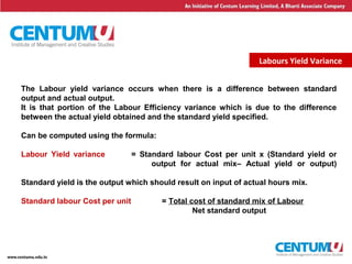 Variance Analysis | PPT