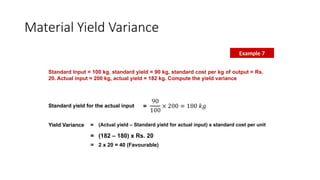 Comprehensive Guide to Variance Analysis in Cost Accounting | PPTX