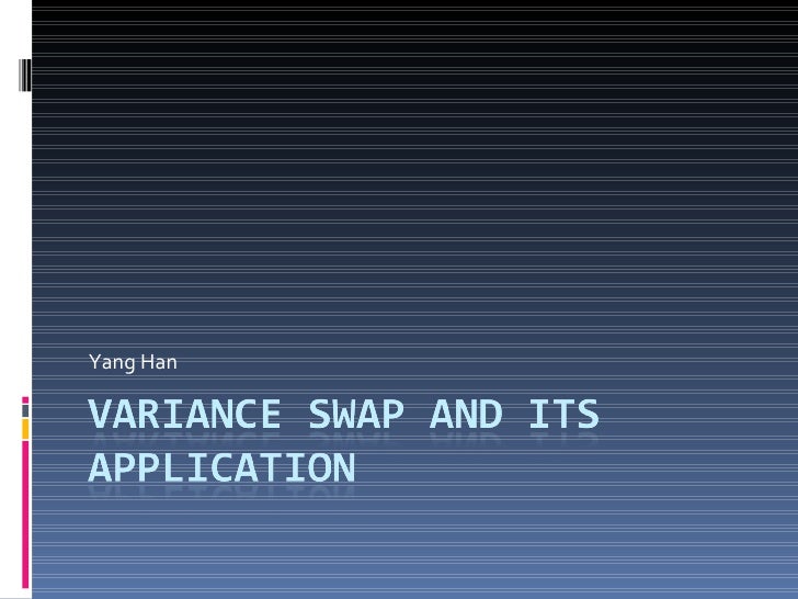 Variance swap trading strategies