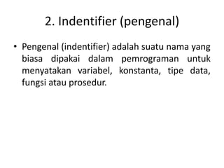 VARIAN DAN INVARIAN DALAM DASAR PEMROGRAMAN.pptx