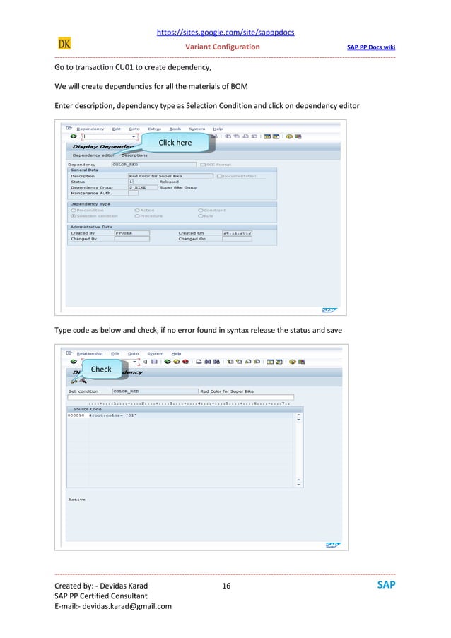 Variant Configurition in SAP: Beginners Guide | www.sapdocs.info