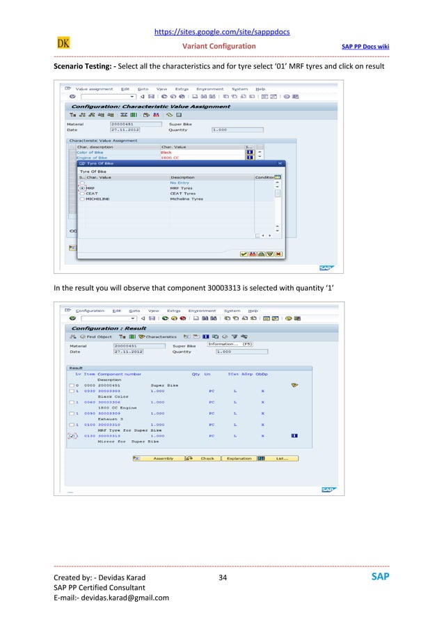 Variant Configurition in SAP Beginners Guide www.sapdocs.info