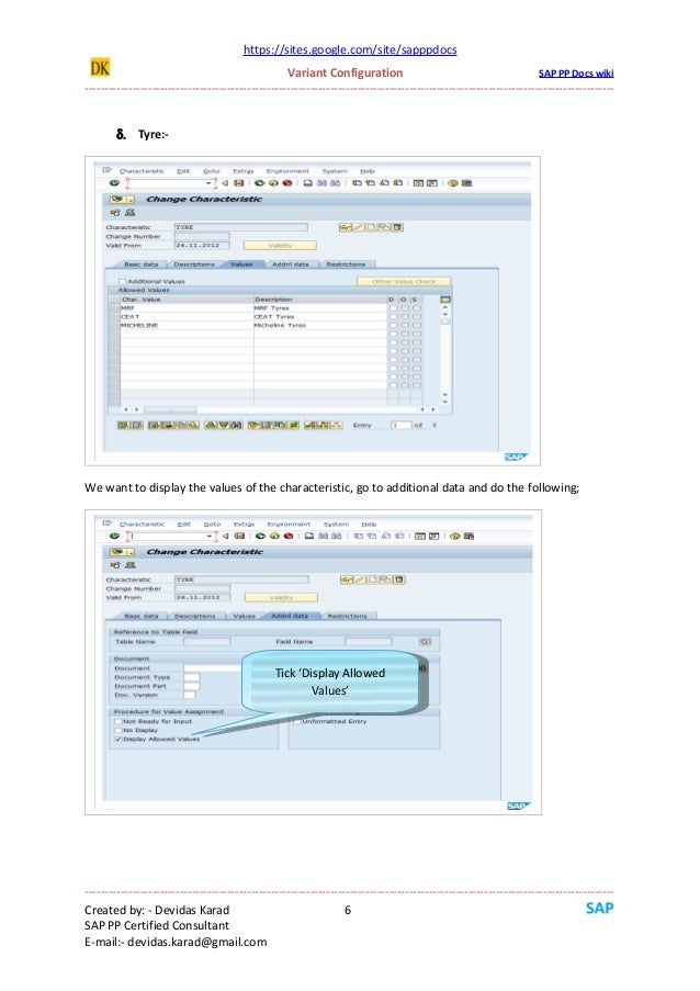 Variant Configurition in SAP: Beginners Guide | www.sapdocs.info