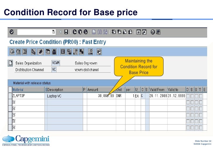 SAP SD Variant configurationtrainingdocument 2