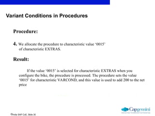 SAP SD variant configuration.ppt for Begin | PPT