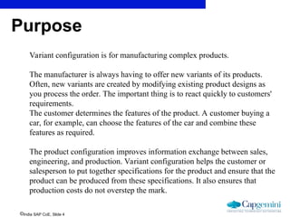 SAP SD variant configuration.ppt for Begin | PPT