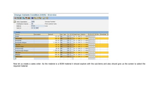 Variant configuration for a bom | DOC