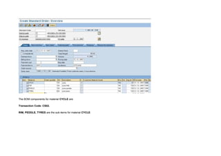 Variant configuration for a bom | DOC