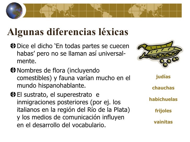 Variantes del Espanol