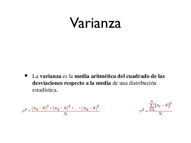 Varianza