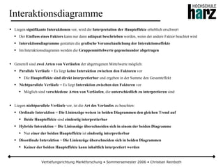 Varianzanalyse