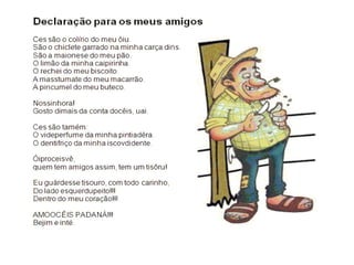 Variação linguistica textos