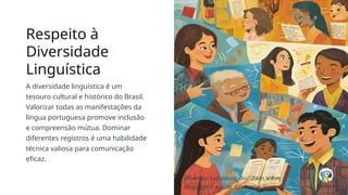 Variação Linguística no Português Brasileiro: Dinâmica e Diversidade ...