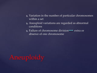 Variation in-chromosome-number | PPTX