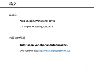 Variational autoencoder | PPT