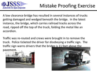 Variation Exercise Write the letter 'a' eight times… What do you see?  Are they all identical?  Why not? What caused the variation?	- Pen used ?	- Uneven paper ?	- Caffeine level of the writer ?	- Angle changed as you wrote ?What type of variation is this?????Would it make sense to circle one of the a's and ask: "Why is it different?" No!  That particular 'a' is part of a system that includes all the reasons listed above (and more!).  This is common cause variation. It is variation that is part of the system.  Variation is inherent in all processes!
