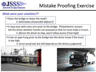 Common Cause or Special Cause?Let’s examine the “not so simple” process of driving to work everydayWhat items can be classified as “common cause” variation and which items can we mark as special cause