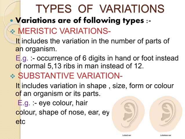 Variation (Genetics) | PPTX
