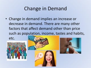 Variation & changes in demand | PPTX