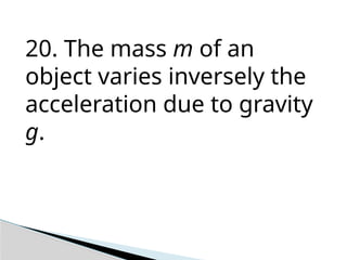 Variation Exercise Background variation exercises for grade 9 students | PPTX