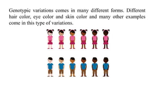 Chromosomal Variations, Continuous and Discontinuous Variations ...