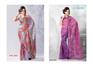 Variation sarees catalog 2
