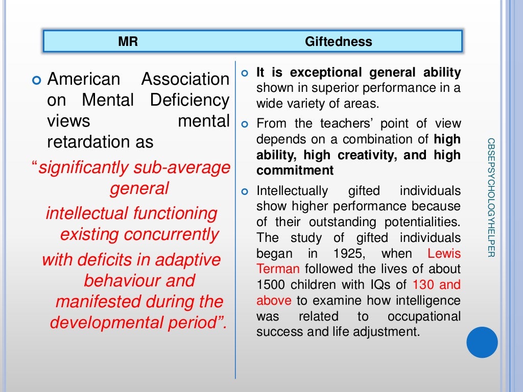 Variations in psychological attributes