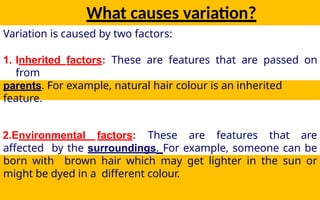 Variation within a Species Types of variation.pptx