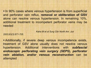 Varicose vein | PPTX