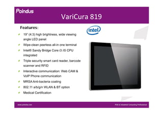 Vari Panel Vari cura 2014v1 (Medical Panel PC) | PDF