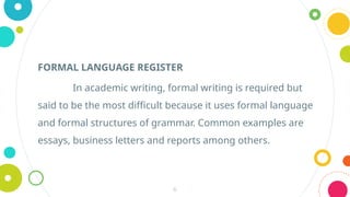 Register Example VARIETIES AND REGISTERS OF LANGUAGE.pptx
