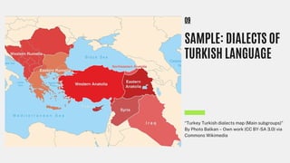 Turkey Native Language Map Understanding Language, Dialects, and Varieties: Linguistic Diversity ...
