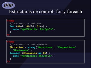 MAnual de php básico | PDF