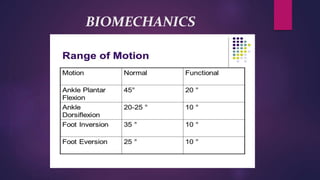 BIOMECHANICS
 