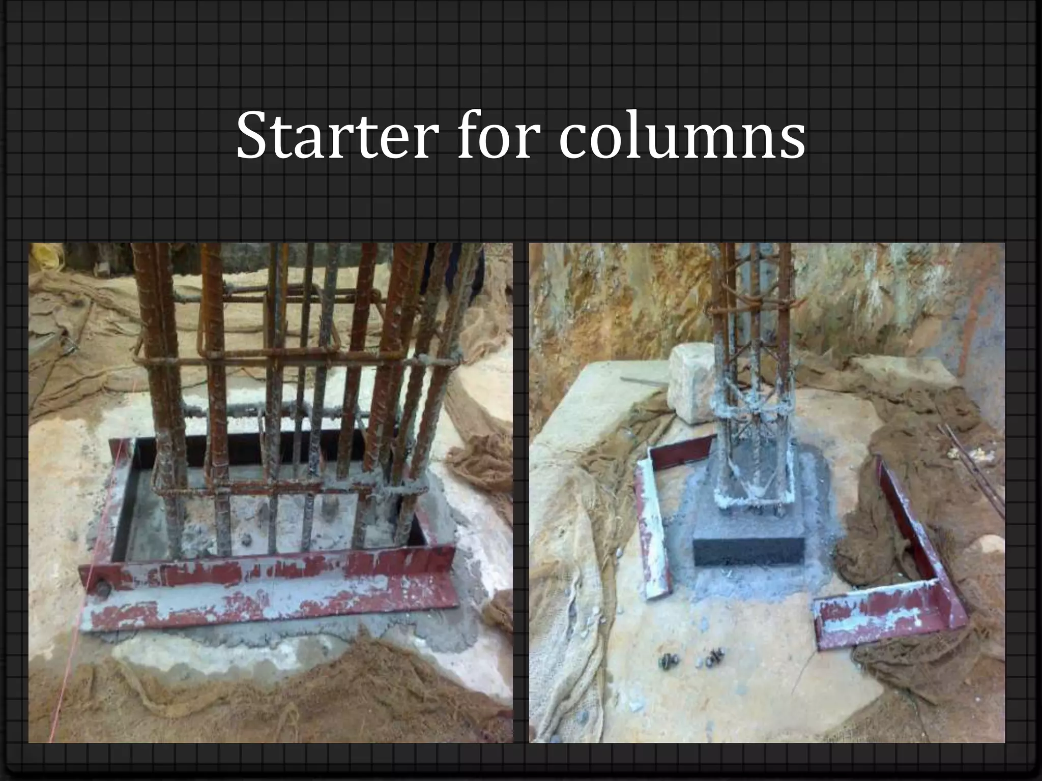 Starter for columns
 
